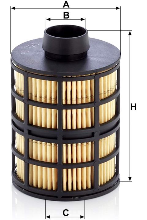 MANN Opel Meriva A 1.3 Dizel Mazot Filtresi Man