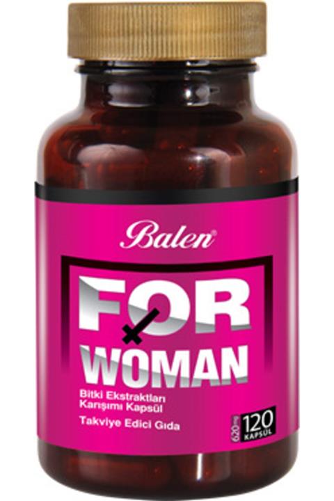 Balen Forwoman Bitki Ekstratları Karışımı 620 Mg 120 Kapsül