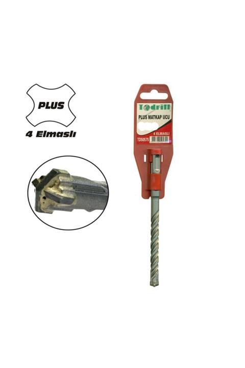 Todrill Td50645 10x600 Sds Plus 4 Elmaslı Matkap Ucu