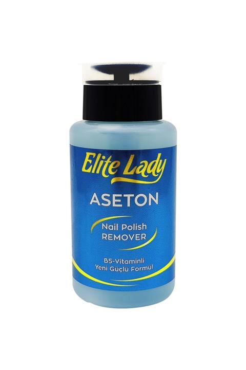 Elite Lady 200 Ml Tırnak Bakım Seti Aseton Seti Ekstra Güçlü Oje Çıkarıcı Tırnak Sarartmayan Aseton