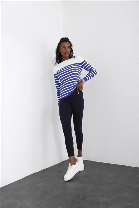 5in1Canpolat Lacivert Polar Tayt 143