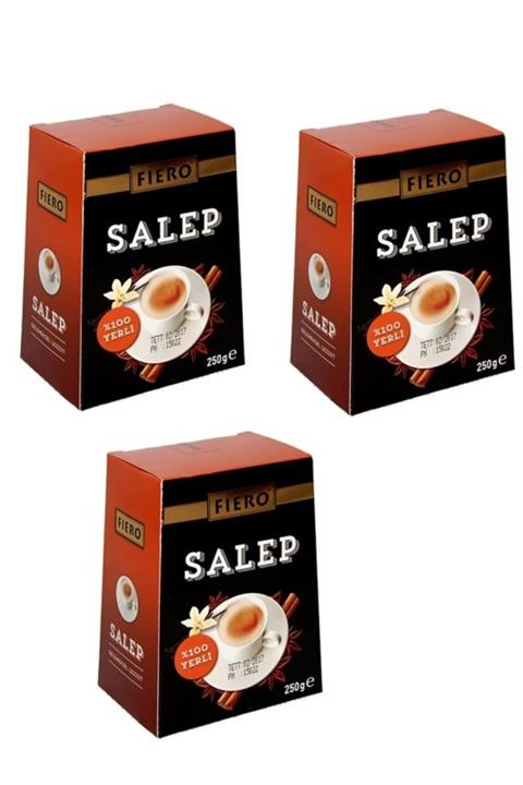 Fıero Hava Almayan Özel Paket Salep 3x250 gr