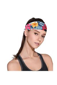 Knmaster Buff Dahlia Kadın Boyunluk Saç Bandı Fular Bandana Bone Taç Toka