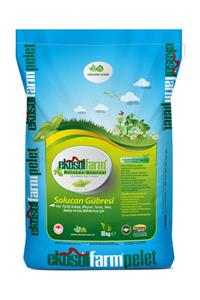 EkosolFarm Solucan Gübresi 10 Kg Worm Castıngs Pelet Form Organik Gübre