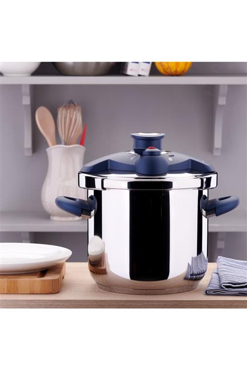 KORKMAZ Bella Azura Düdüklü Tencere 7,0 lt