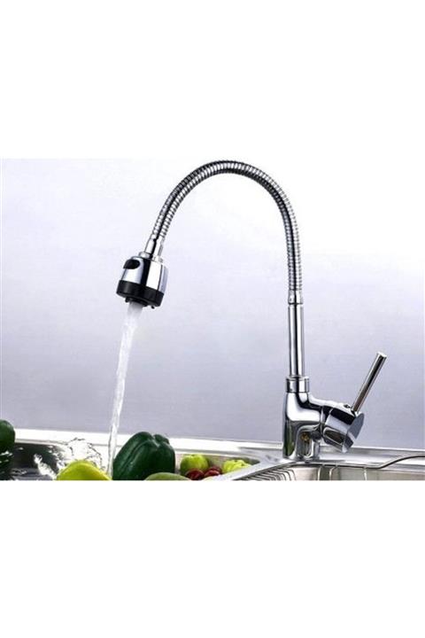 horussweetshop Oynar Başlıklı 2 Fonksiyonlu Spiral Musluk Başlığı