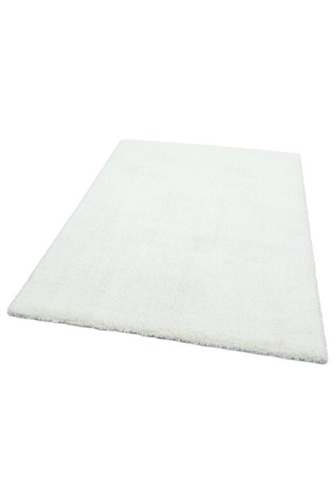 Halilarburda Eko Halı Comfort Beyaz Yumuşak Dokulu Modern Shaggy Yolluk Salon Koridor Mutfak Halısı