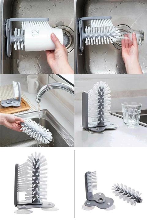 BLUE HOME'S Bardak Yıkama Fırçası