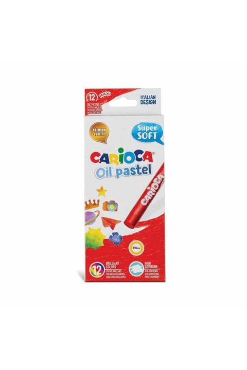 CARIOCA 12 Renk Süper Yumuşak Pastel Boya