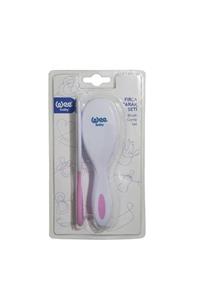 Wee Baby Fırça Ve Tarak Seti Pembe