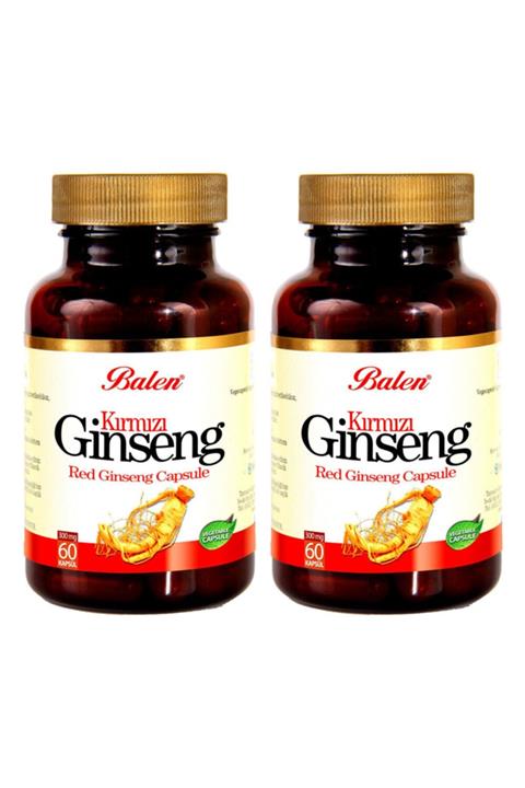 Balen Kırmızı Ginseng 60 Kapsül 2 Adet
