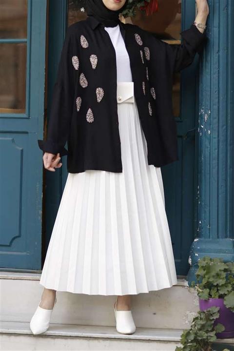 ESRA KEKÜLLÜOĞLU Hürrem Piliseli Etek Beyaz