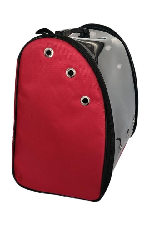 DIGERUI Flipper Kedi Köpek Taşıma Sırt Çantası 23*37*40 Cm Kırmızı