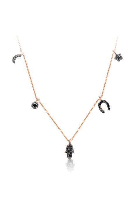 Emel Pırlanta 0.43 Ct. Pırlanta Fantazi Kolye