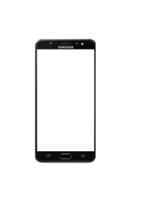 Boyra Teknoloji Samsung Galaxy J7 Max Ocalı Dokunmatik Ön Cam Lens Siyah