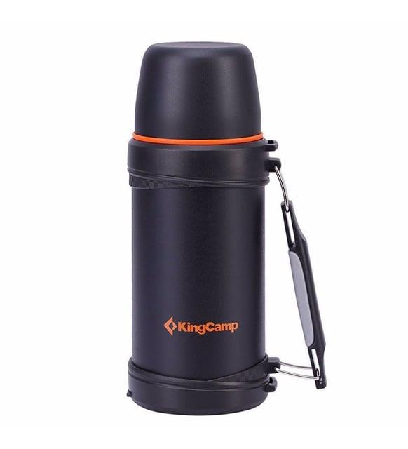 KINGCAMP 750 ml Vacuum Siyah Termos