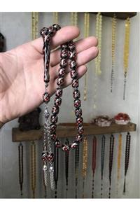 Gold Collection Özel Usta Işi Oltu Tesbih