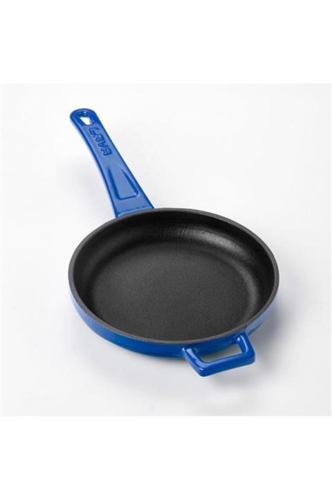 Lava Yuvarlak Kızartma Tavası 28 Cm Metal Saplı Mavi Lvystv28k0b