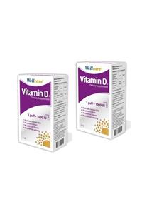 Wellcare Vitamin D3 1000 Iu 5 ml Sprey X2 Adet