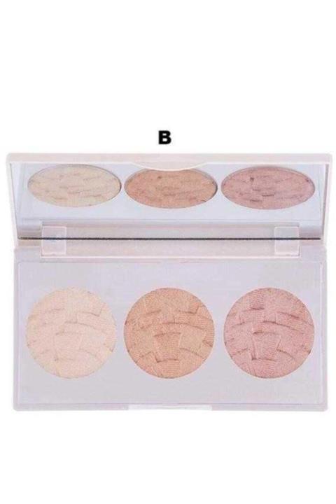 Gabrini Aydınlatıcı Paleti - Highlighte 3'lü