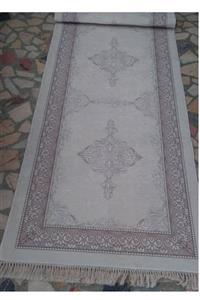 HALIÖRTÜSÜDESİNG Kaymaz Dot Tabanli Yıkanabilir Dekorotif Halı ( Yolluk 80 X200)