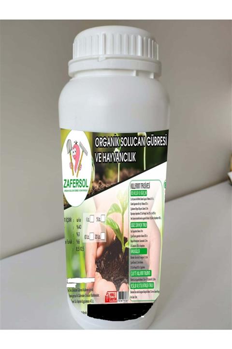 ZAFERSOL Organik Sıvı Solucan Gübresi