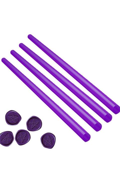 Profisher Mühür Mumu Çubuk Sıcak Tutkal 11mm X 30cm 4 Lü Mor Renk