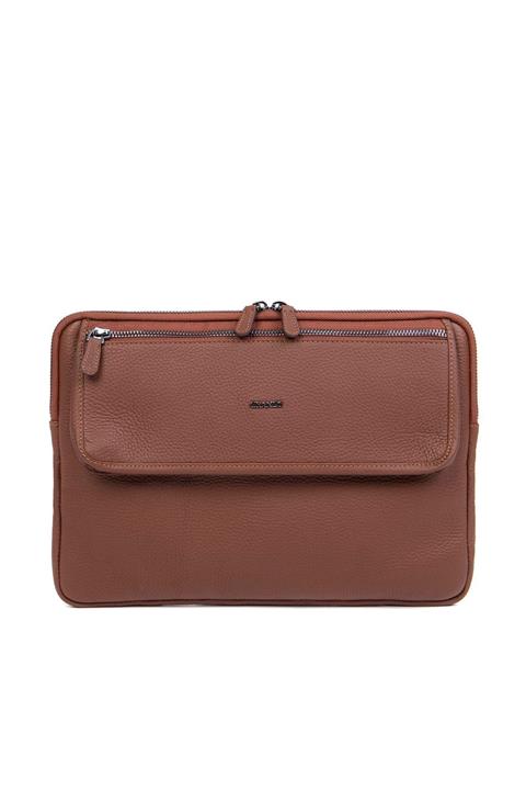 Grande 4284 Deri Evrak Çantası Flother Taba