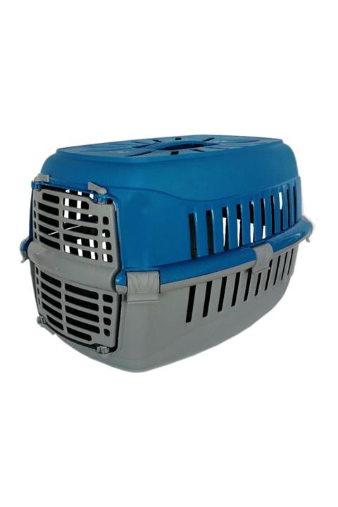 EvimShopping Lüx Kedi Köpek Taşıma Çantası 50x30x30 Cm Mavi