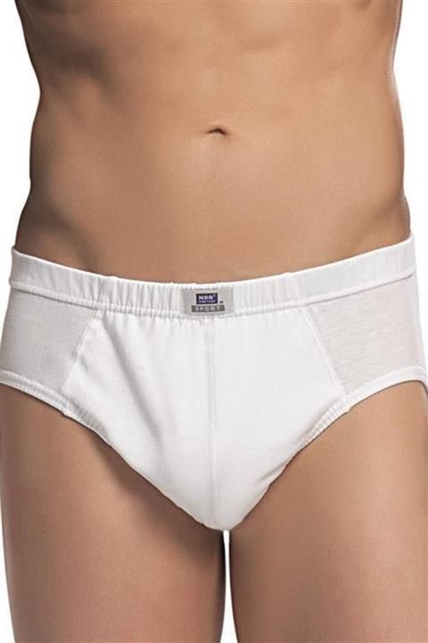 NBB 6 Adet Erkek Slip Beyaz 720