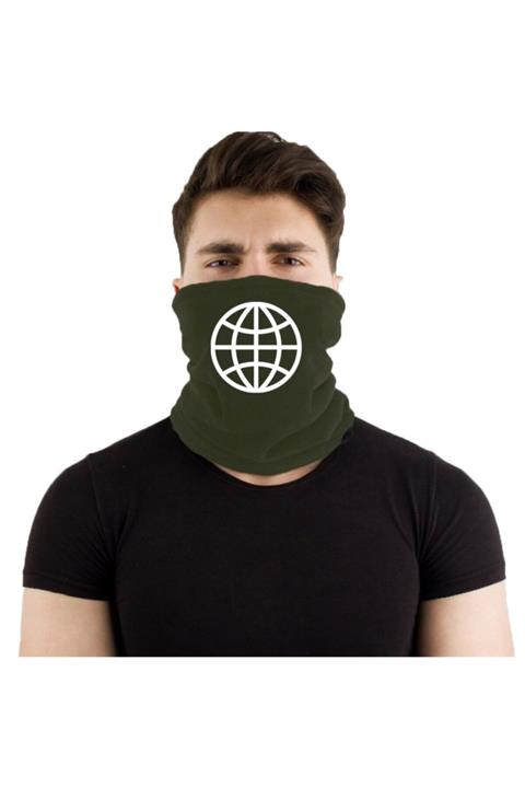 Rowalsi Geometi Baskılı Polar Boyunluk/bere Ytktrd024