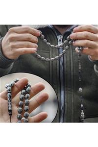TESBİHCİBABA El Işçiliği Özel Yapım Erzurum Oltu Taşı Tesbih Tb9185