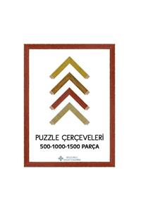 Selçuklu Sanat Puzzle Çerçevesi Eskitme 30 Mm - 68x96 (2000'lik) - Bordo