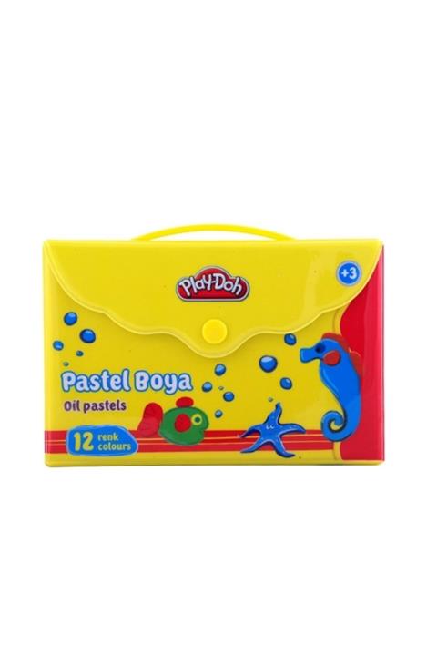 Ceren Play-doh 12 Renk Pastel Boya Çantalı