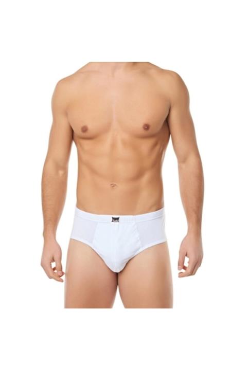Tutku Erkek Beyaz 12 Adet Slip Külot