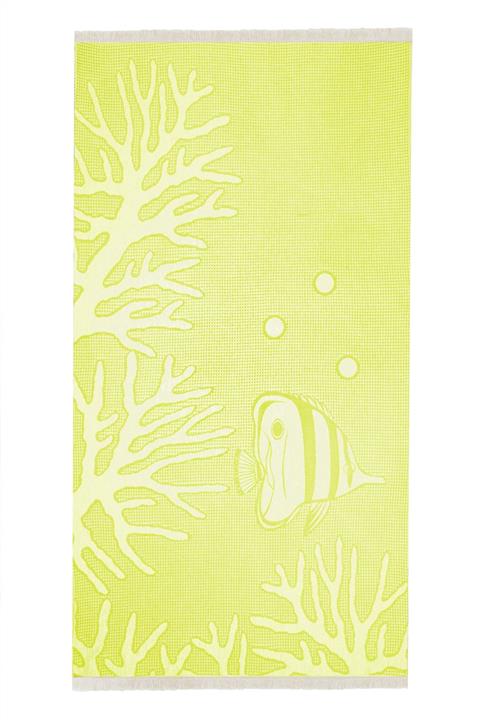 Daylife Sarı Balık Desenli Pike Peştemal -