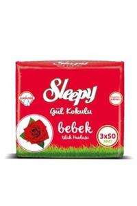 Sleepy Gül Kokulu Islak Havlu 3x50