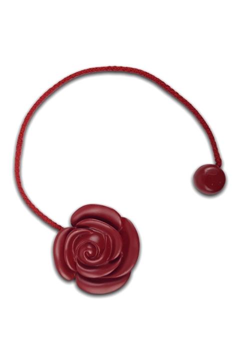 Alesta Home Döküm Gül Mıknatıslı Perde Tutucu Magnet 7x7cm 4 Renk