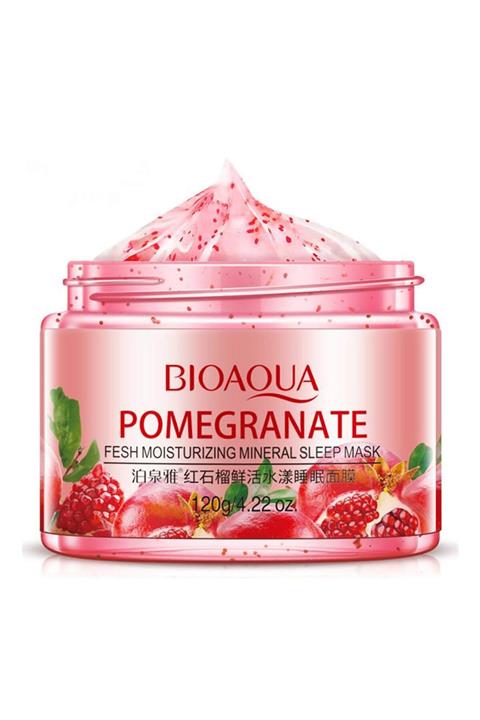 Bioaqua Salyangoz ve Narlı Anti-age Gece Kremi Uyku Maskesi 120 gr