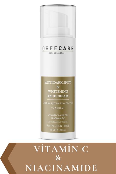 OrfeCare Leke Karşıtı & Beyazlatıcı Yüz Kremi 50 ml