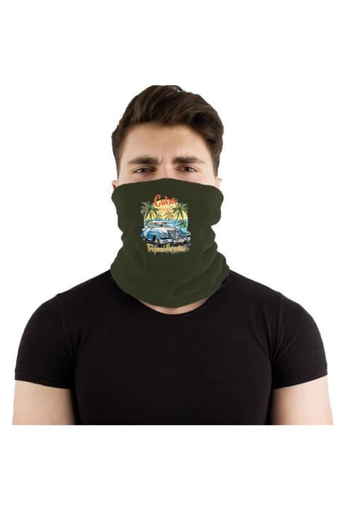 Rowalsi Kuba Havana Baskılı Polar Boyunluk Bere Ytktrd243