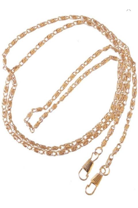 Aklar Çanta 5 Adet Light Gold Ince Zincir 1.20 Cm