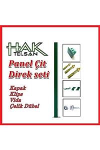 HAKTELSAN Panel Çit Direği 100cm