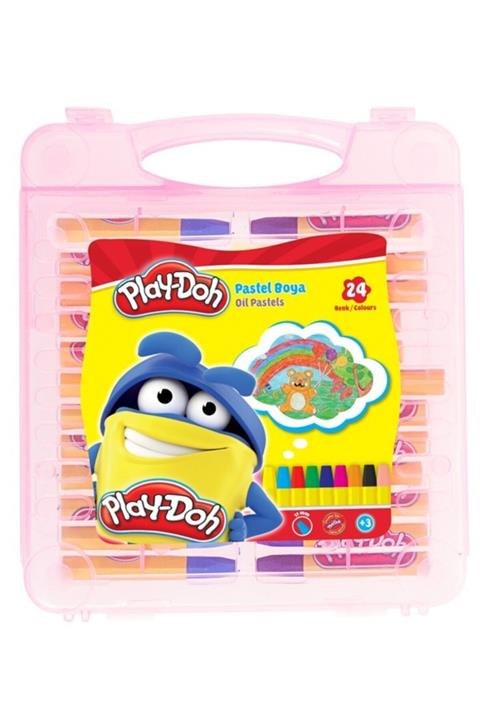 Play Doh Pastel Boya Pvc Çantalı 24 Renk