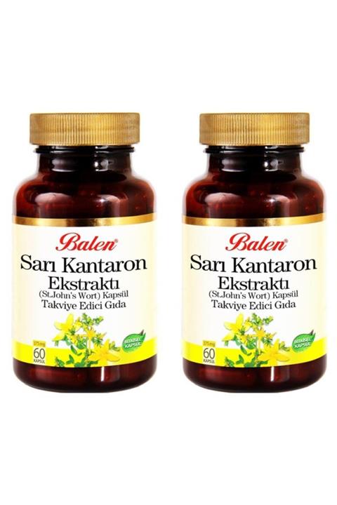 Balen 2 Adet John S Wort (kantaron Ekstraktı )60+60 Kapsül