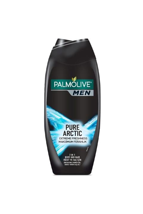 Palmolive Men Pure Artric 2'si 1 Arada Vücut Ve Saç Için Duş Jeli Ve Şampuan 500 Ml