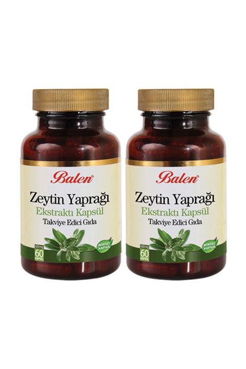 Balen Zeytin Yaprağı Ekstraktı 60 Kapsül X 2 Adet