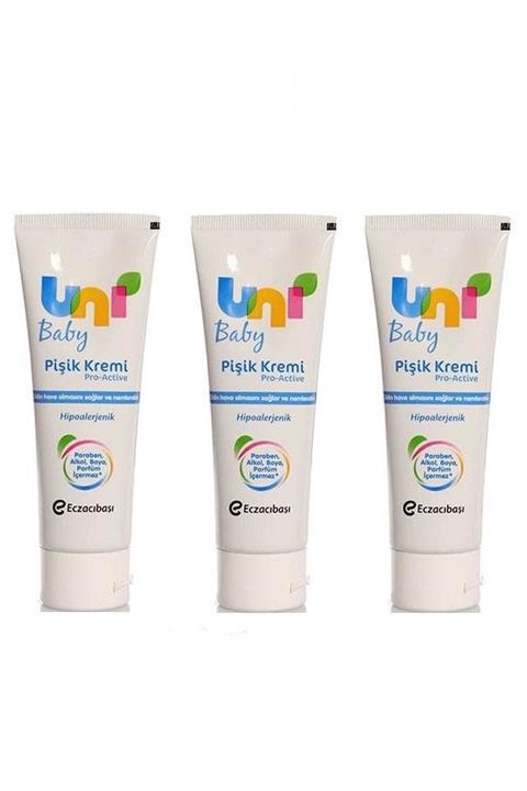 Uni Baby Nemlendirici Etkili Pişik Kremi 30 Ml*3 Adet