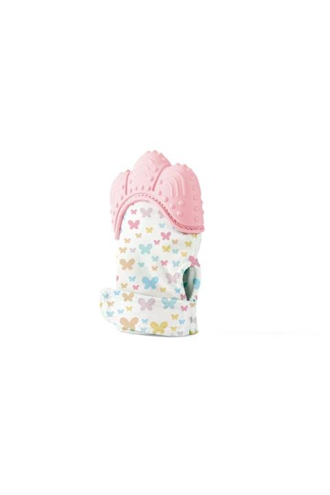 Babyjem Boze Diş Kaşıyıcı Eldiven 526 Pembe