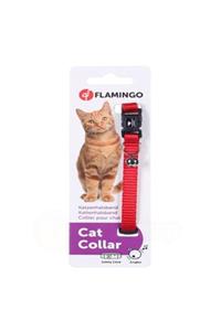 Flamingo Art Sport Kedi Boyun Tasması Kırmızı 30 Cm